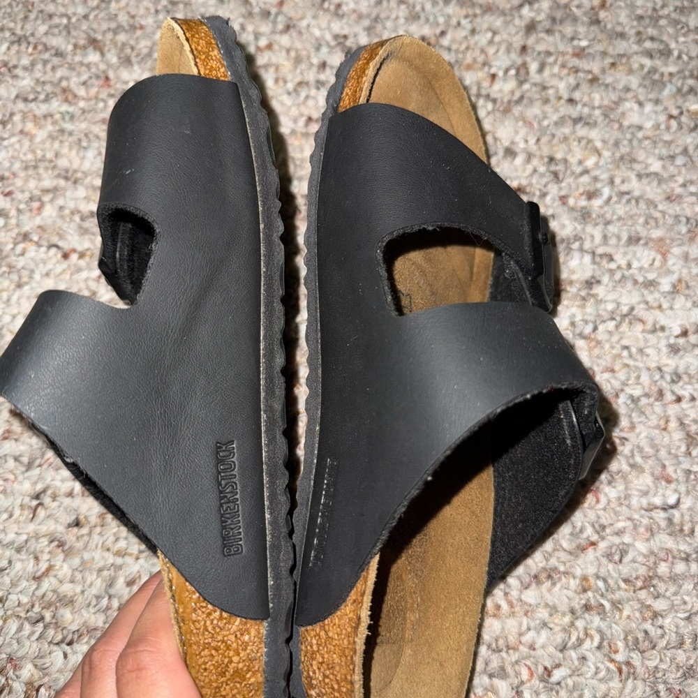 Birkenstock Slip-on Buckle Sandals Kids Black Size 33 US 2 - Picture 8 of 8